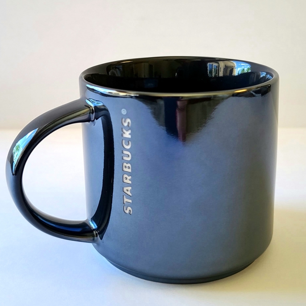 2015 Starbucks Mug Gun Metal Grey